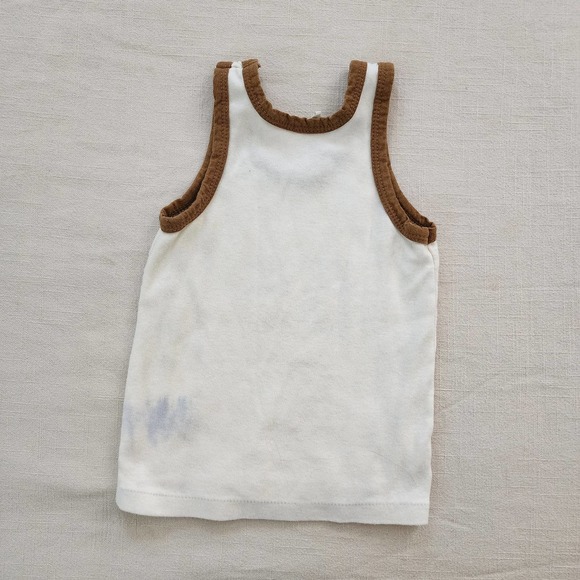 Vintage Neutral #55 Tank Top 2t/3t - Picture 8 of 9